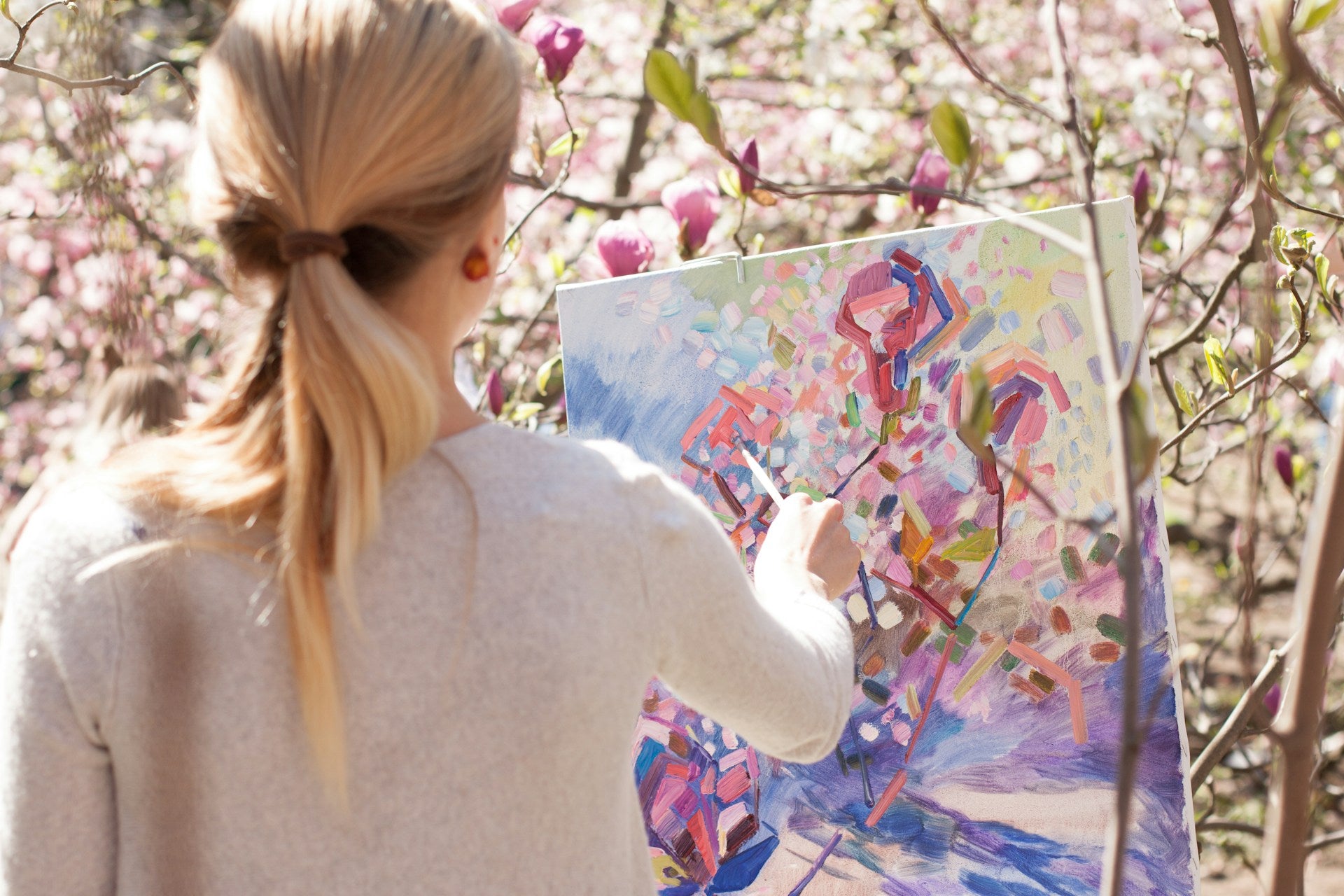 Painting at the Haven